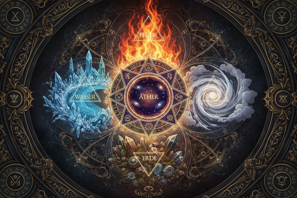 Die 5 Elemente der Alchemie