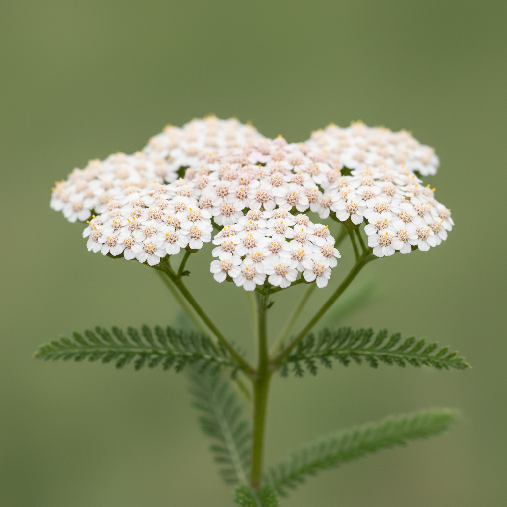Schafgarbe mit Blüten in 4472 x 4472 Format